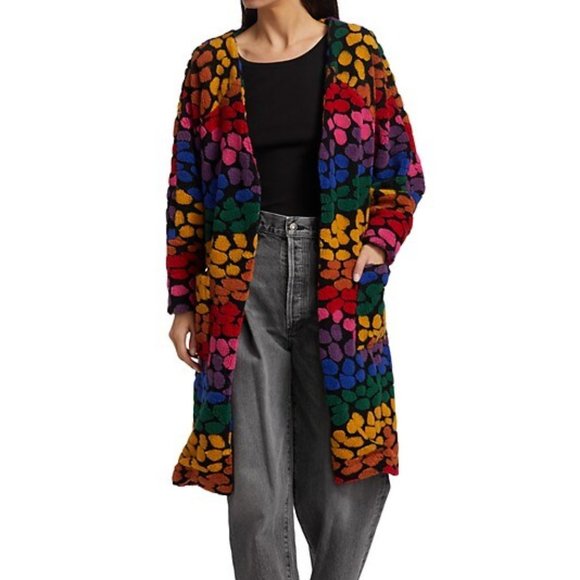 FARM Rio Multicolor Patterned Cardigan - Picture 1 of 12